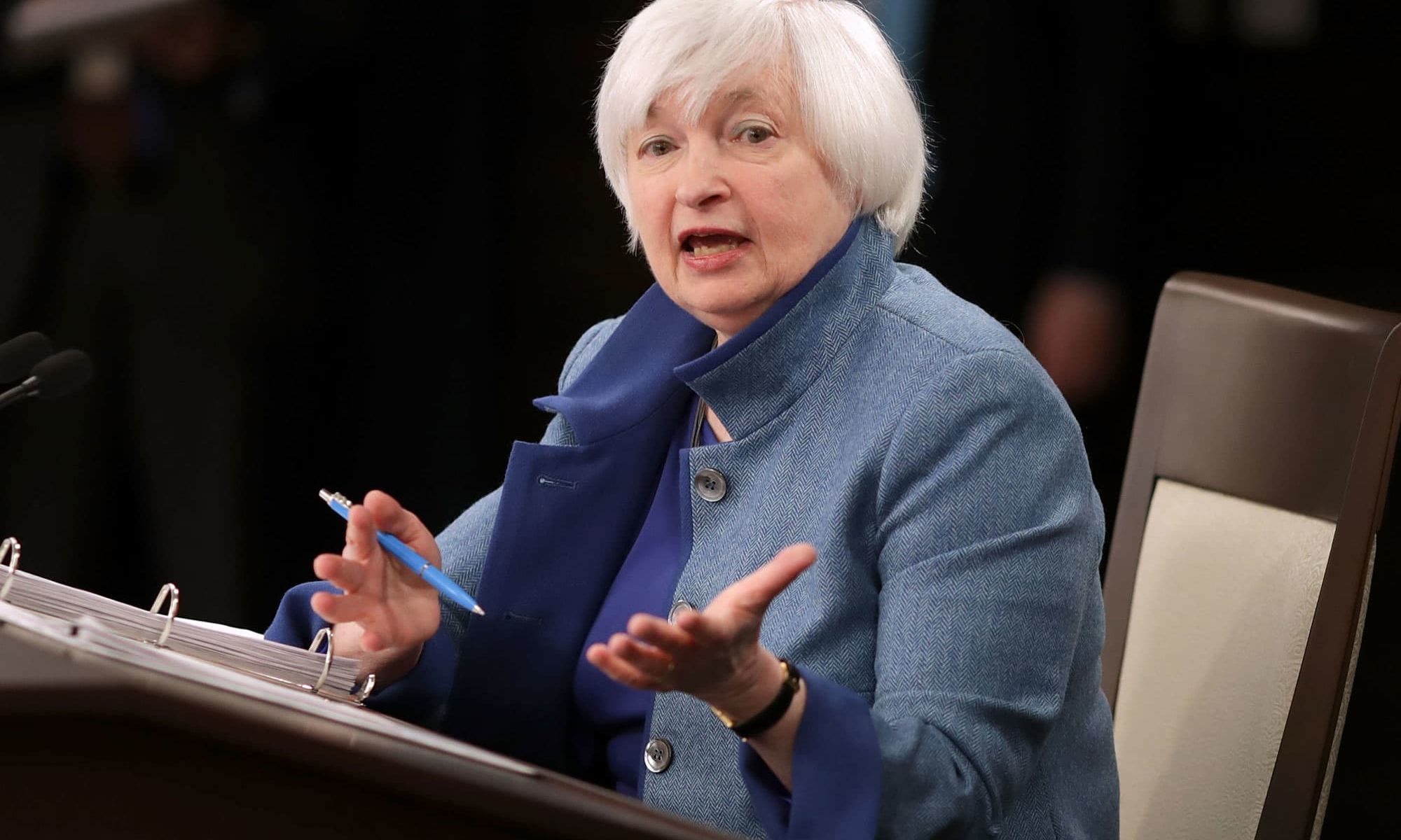 Janet Yellen Changes Tone on Cryptocurrency Assets